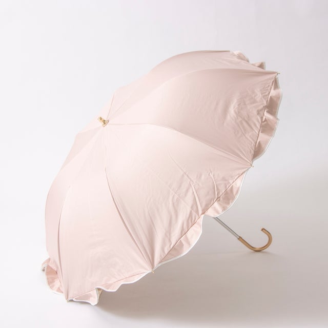 
                    UV カット率99％以上  PUへプラムトップレス折りたたみ傘 （PI）