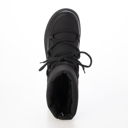 あったか 多機能 防滑 レースアップブーツ （BLK/BLK）｜詳細画像