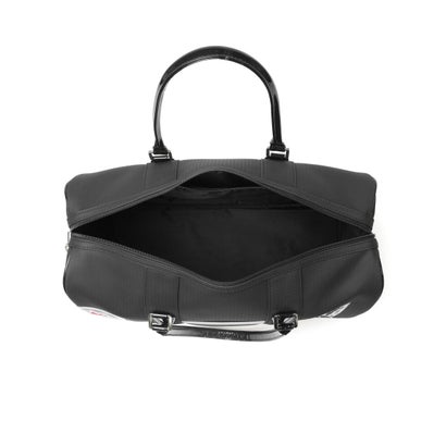 カステルバジャックスポーツ CASTELBAJAC SPORT ボストンバッグ メンズ レディース 大容量 ブランド ゴルフ バッグ おしゃれ ボストン 大きめ 合皮 2WAY 底鋲 自立 ロゴ A4 B4 ロゴボストンバッグ CBB038 （ネイビー）｜詳細画像