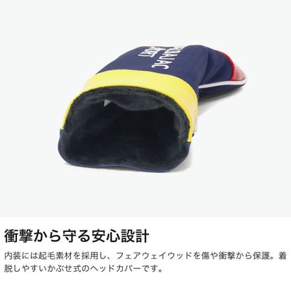 ヘッドカバー フェアウェイウッド フェアウェイウッドカバー FW用 FW カバー ゴルフ ゴルフ用品 おしゃれ ダイヤル式番手 ロゴフェアウェイウッドカバー CBF038 （ブラック）｜詳細画像