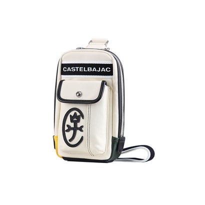 カステルバジャック CASTELBAJAC カステルバジャック ドミネ ボディバッグ ワンショルダーバッグ メンズ レディース バッグ ブランド ミニ 小さめ CASTELBAJAC 024912 （クロ）｜詳細画像