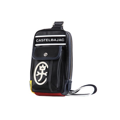 カステルバジャック CASTELBAJAC カステルバジャック ドミネ ボディバッグ ワンショルダーバッグ メンズ レディース バッグ ブランド ミニ 小さめ CASTELBAJAC 024912 （シロ）｜詳細画像