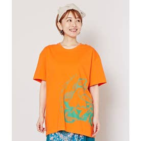 【チャイハネ】レボユーメンズTシャツ オレンジ