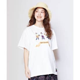 【チャイハネ】Amina×grn カンパイメンズTシャツ ホワイト