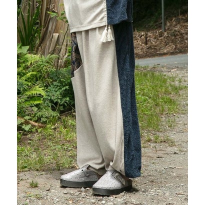 ワモーンパッチワークパンツ （カーキ）｜詳細画像