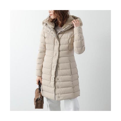ケープホーン CAPE HORN CAPE HORN  ダウンコート SANTACRUZ ECO FUR エコファー （749/カーキ）｜詳細画像