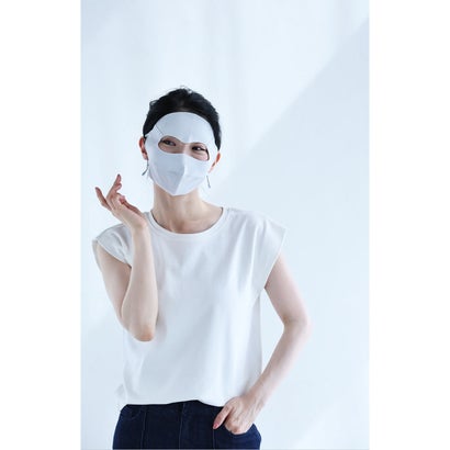 カワイイ CAWAII 絶対焼かない フルフェイスマスク 【返品不可商品】 （グレー）｜詳細画像