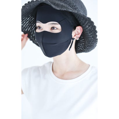 カワイイ CAWAII 絶対焼かない フルフェイスマスク 【返品不可商品】 （ブラック）｜詳細画像