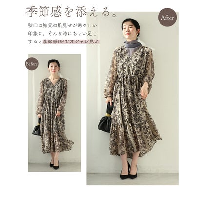 カワイイ CAWAII 手持ち服にちょい足し ノースリヴェール （グリーン）｜詳細画像