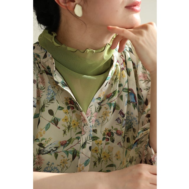 手持ち服にちょい足し ノースリヴェール （グリーン）