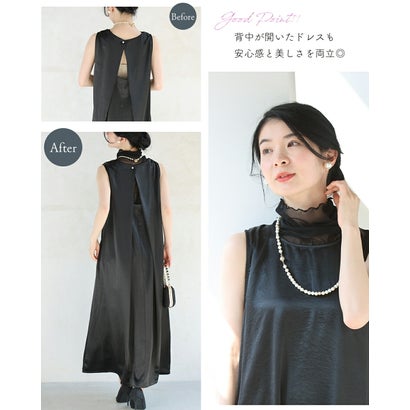 カワイイ CAWAII 手持ち服にちょい足し ノースリヴェール （ベージュ）｜詳細画像