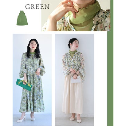 カワイイ CAWAII 手持ち服にちょい足し ノースリヴェール （ベージュ）｜詳細画像
