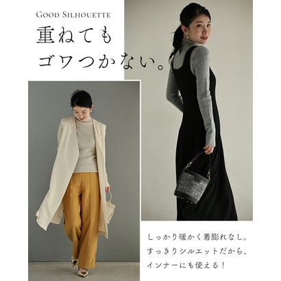 星空を纏うビジューニット （チャコール）｜詳細画像