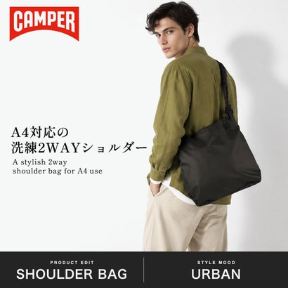 ショルダーバッグ メンズ レディース ブランド 軽量 斜め掛け トート おしゃれ かっこいい ショルダー 肩掛け ハンドル 手提げ モード 2WAY A4 Paquito パキート 5133240 （ブラック）｜詳細画像