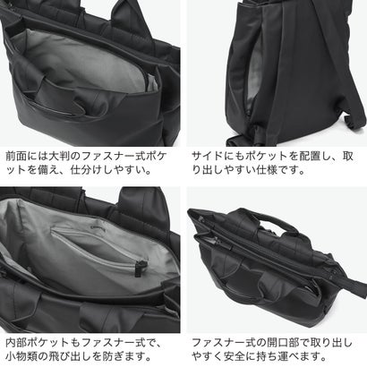 リュック メンズ レディース 旅行 バッグ ブランド おしゃれ シンプル カジュアル 軽量 軽い A4 10L バックパック デイパック 大人 マット 普段使い Globo グローボ 5267136 （ブラック）｜詳細画像