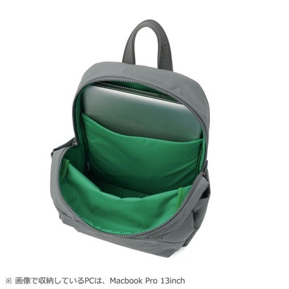 リュック レディース メンズ ブランド 軽量 軽い 13インチ PC収納 通勤 通学 普段使い お出掛け シンプル カジュアル おしゃれ バックパック 旅行 Guell グエル 5287542 （ライトグレー）｜詳細画像