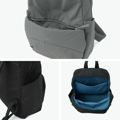 リュック レディース メンズ ブランド 軽量 軽い 13インチ PC収納 通勤 通学 普段使い お出掛け シンプル カジュアル おしゃれ バックパック 旅行 Guell グエル 5287542 （ライトグレー）｜詳細画像