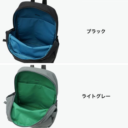 リュック レディース メンズ ブランド 軽量 軽い 13インチ PC収納 通勤 通学 普段使い お出掛け シンプル カジュアル おしゃれ バックパック 旅行 Guell グエル 5287542 （ライトグレー）｜詳細画像