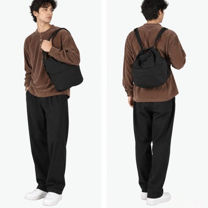 カンペール CAMPER リュック レディース メンズ 軽量 ブランド ショルダーバッグ 肩掛け 背負い おしゃれ 普段使い お出掛け カジュアル 大人 スマート マチ拡張 シンプル ロゴ Guell グエル 5287642 （ライトグレー）｜詳細画像