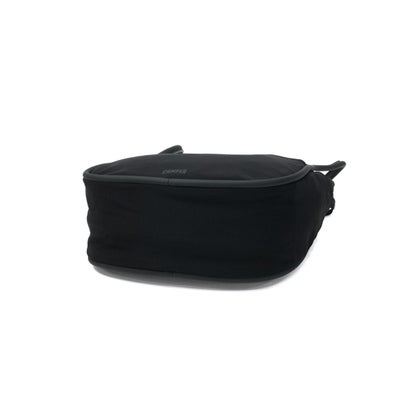 ショルダーバッグ レディース メンズ 斜めがけ 大人 上品 ブランド 軽量 普段使い お出掛け おしゃれ ショルダー 肩掛け シンプル ナイロン きれいめ ロゴ 黒 Mouna モウナ 5287742 （ブラック）｜詳細画像