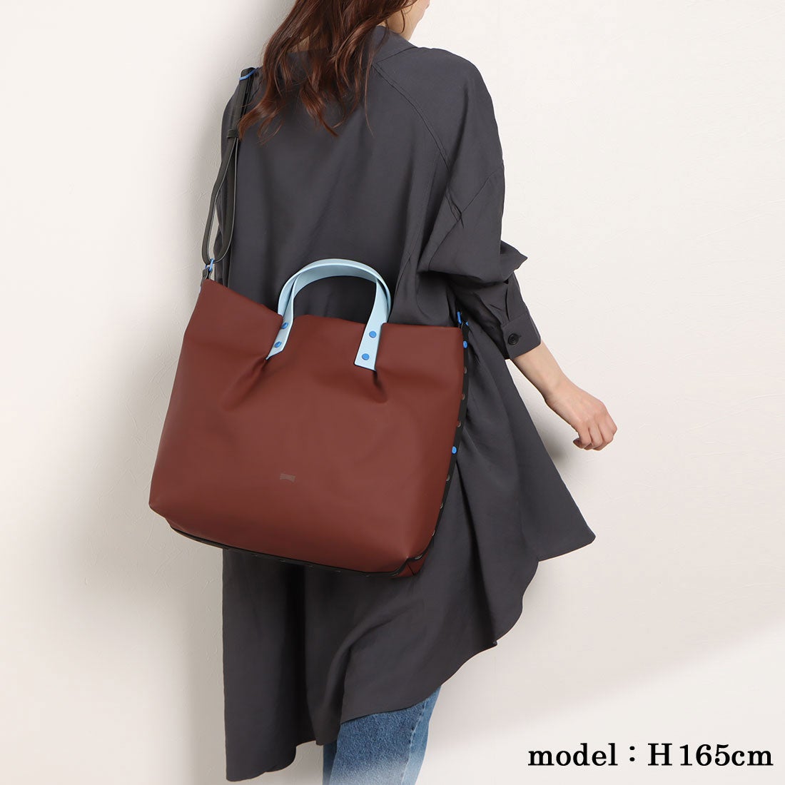 カンペール CAMPER Uzo トートバッグ （ブラッドレッド 