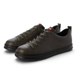 RUNNER FOUR / レザースニーカー （カーキ）