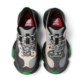 TWINS / レザースニーカー （ダークグレー）