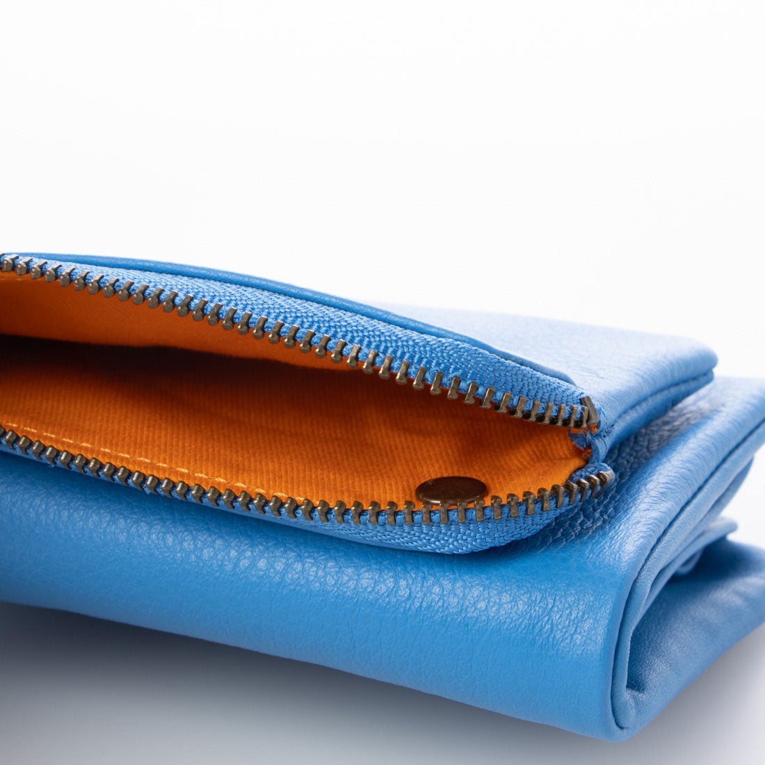 カンペール CAMPER Soft Leather 財布 （ブルー） -ファッション通販
