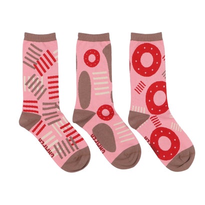 カンペール CAMPER [カンペール] Woman Triplet socks ソックス （ローズピンク）｜詳細画像