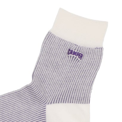 カンペール CAMPER Woman Franja socks ソックス （ホワイト）｜詳細画像