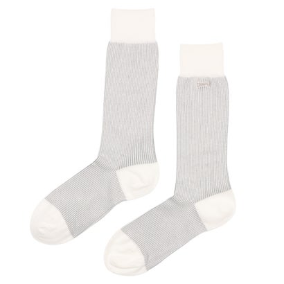 カンペール CAMPER Men Franja socks ソックス （オフホワイト）｜詳細画像