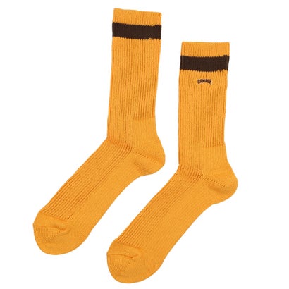 カンペール CAMPER Men Mola socks ソックス （クロムイエロー）｜詳細画像