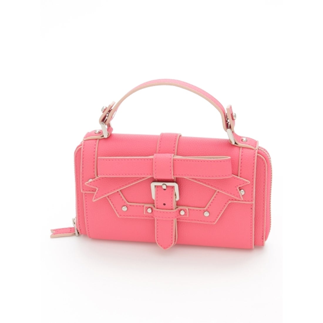Candy Stripper ADORABLE CANDY RIBBON WALLET （VIVID PINK） -アウトレット通販 ロコレット  (LOCOLET)