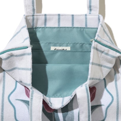 パイルチューリップトート（Pile Tulip Tote） （アイボリー）｜詳細画像