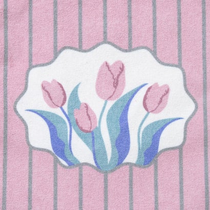 パイルチューリップトート（Pile Tulip Tote） （ピンク）｜詳細画像