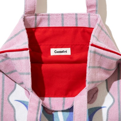 パイルチューリップトート（Pile Tulip Tote） （ピンク）｜詳細画像