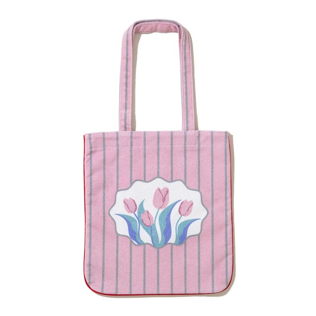 パイルチューリップトート（Pile Tulip Tote） （ピンク）
