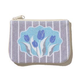 パイルチューリップポーチ（Pile Tulip Pouch） （グレー）