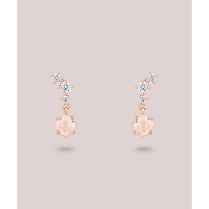 【HOLIDAY LIMITED】シルバー ピアス （ピンクゴールド）｜詳細画像