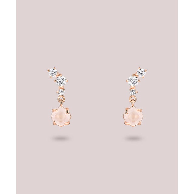 【HOLIDAY LIMITED】シルバー ピアス （ピンクゴールド）