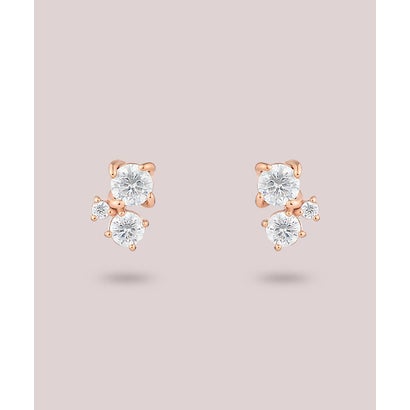 【HOLIDAY LIMITED】シルバー ピアス （ピンクゴールド）｜詳細画像