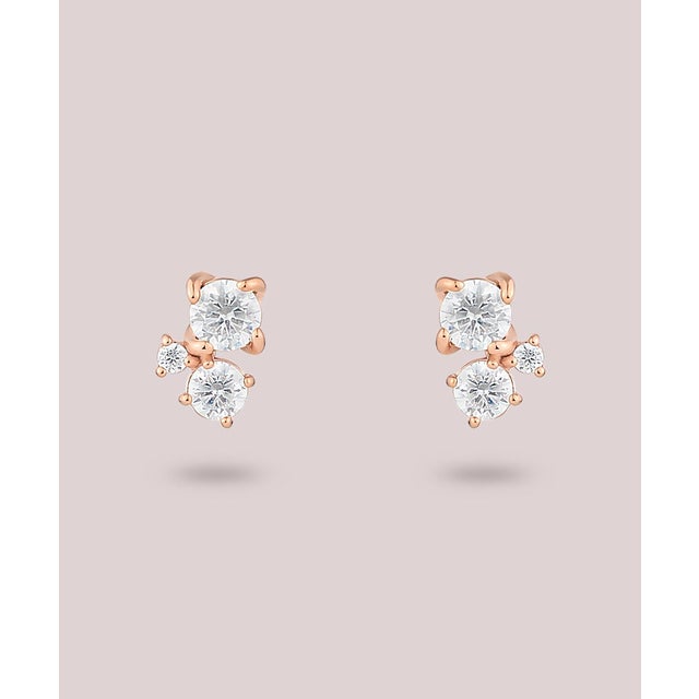 【HOLIDAY LIMITED】シルバー ピアス （ピンクゴールド）