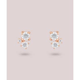 【HOLIDAY LIMITED】シルバー ピアス （ピンクゴールド）