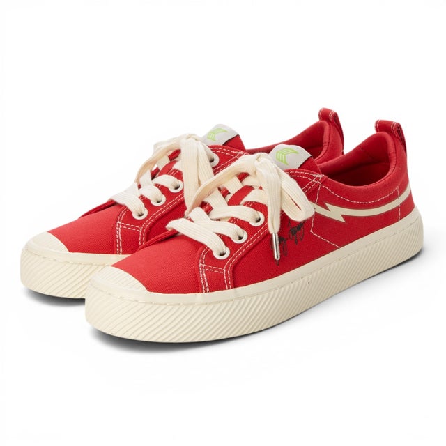 OCA Low Gerry Lopez Canvas Sneaker （Red）