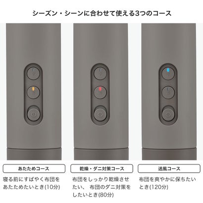 正規品1年保証 布団乾燥機 ダニ退治 ダニ ダニ対策 軽量 小型 消臭 省エネ 静音 海外電圧対応 スティック型 持ち運び 多機能 布団 乾燥 ふとん乾燥機 FOEHN LITE FEN-L01 （コーラルレッド）｜詳細画像