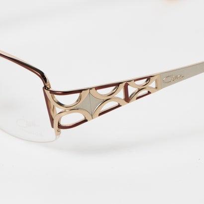 カザール CAZAL メガネ 眼鏡 アイウェア レディース メンズ （ダークレッド/ゴールド）｜詳細画像