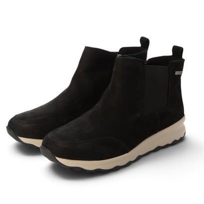 サイドゴアショートブーツ （ブラックヌバック）｜詳細画像