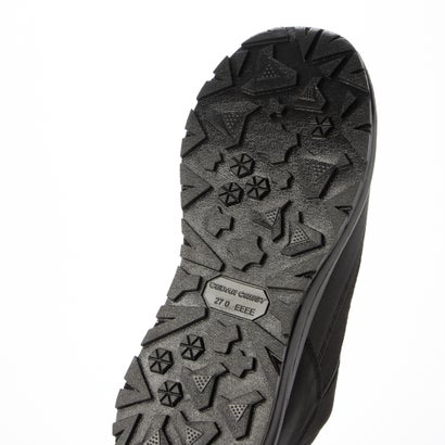 セダークレスト CEDAR CREST グラピットソール×スパットシューズ（アウトドアタイプ）幅広 4E 防水 防滑 手を使わずに履ける【25.0cm～29.0cm】 （BLK/BLK）｜詳細画像