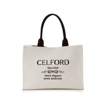 セルフォード CELFORD ロゴジャガードニットバッグ(M) （IVR）｜詳細画像
