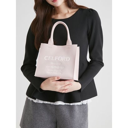 セルフォード CELFORD ロゴジャガードニットバッグ(S) （LPNK）｜詳細画像